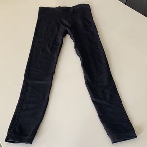 SPANX black leggings, medium